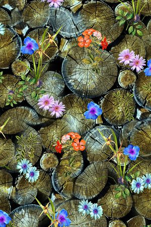 木纹印花华亿平台图片