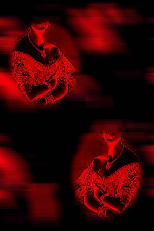 抽象印花华亿平台图片