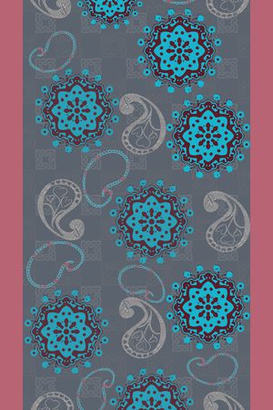 民族风印花华亿平台图片