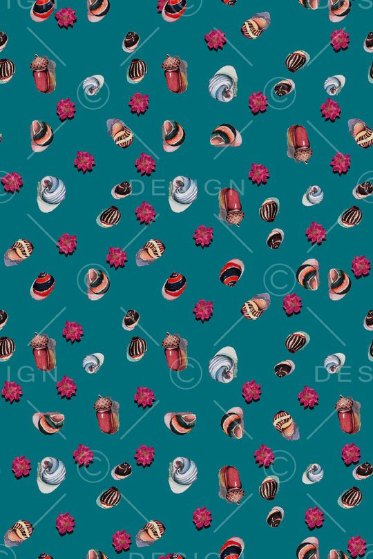 贝壳印花华亿平台图片