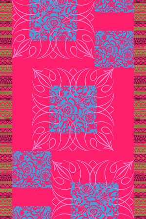 民族风印花华亿平台图片