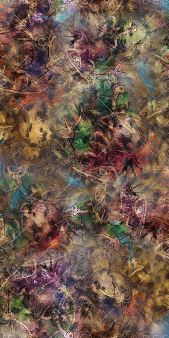 复古印花华亿平台图片