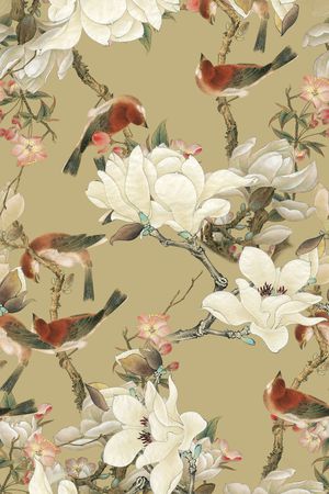 中国风印花华亿平台图片