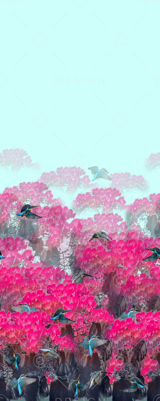 定位花印花华亿平台图片