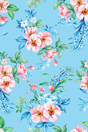 植物印花华亿平台图片