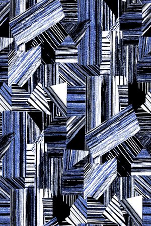 几何印花华亿平台图片