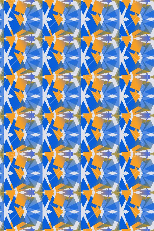 三角形印花华亿平台图片