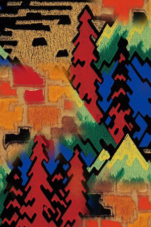 植物印花华亿平台图片