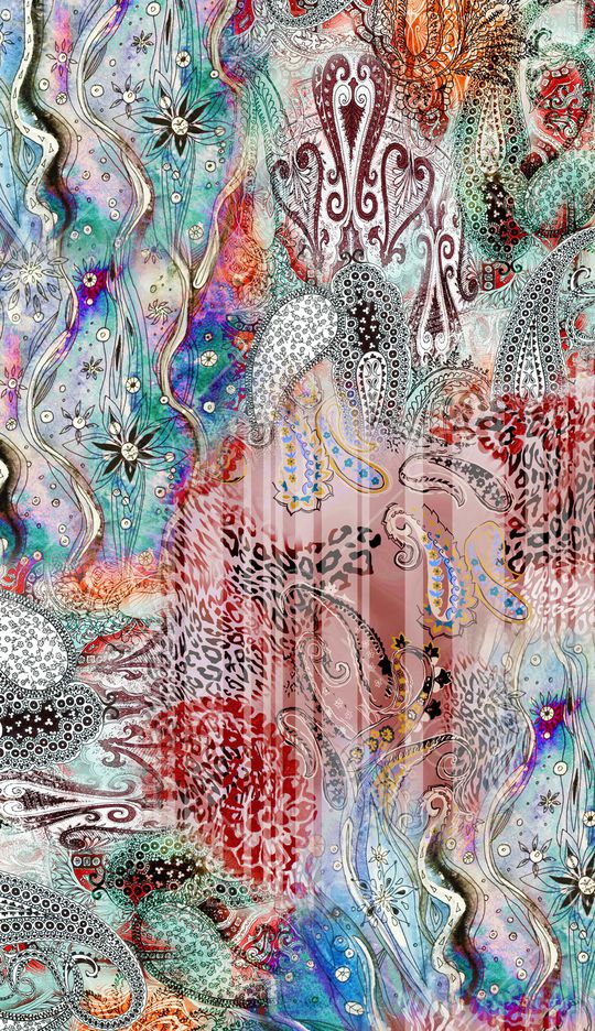 豹纹印花华亿平台图片