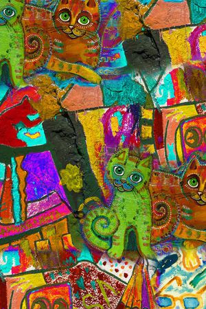 手绘花卉印花华亿平台图片