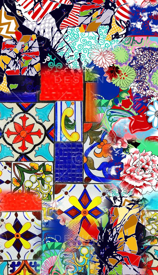 花纹印花华亿平台图片