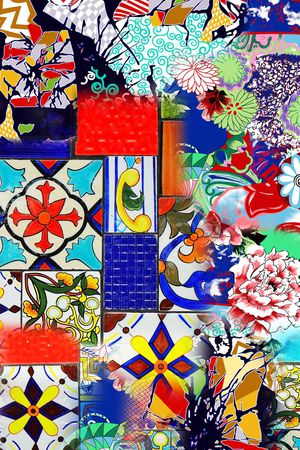 花纹印花华亿平台图片