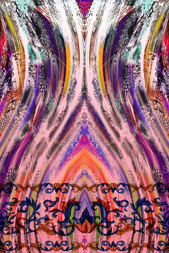 植物印花华亿平台图片