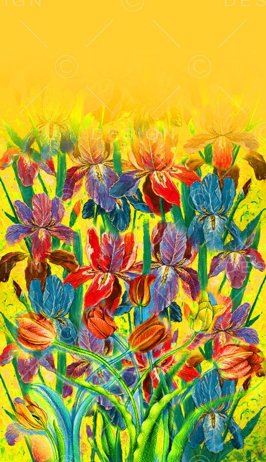 植物印花华亿平台图片