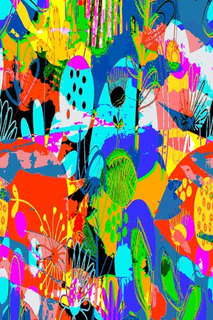 植物印花华亿平台图片