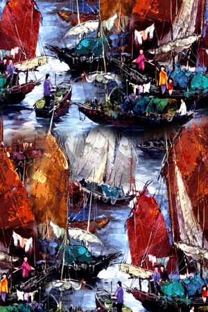 趣味印花华亿平台图片