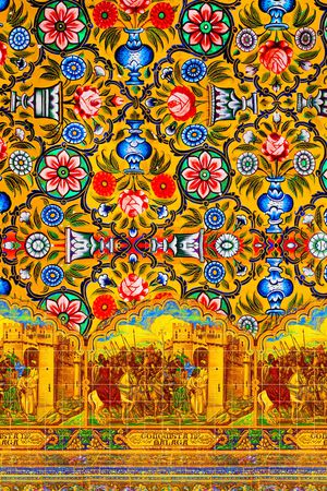 宫廷风印花华亿平台图片