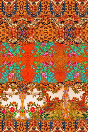 宫廷风印花华亿平台图片