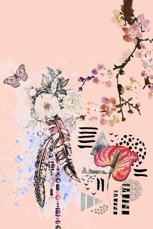 香云纱印花华亿平台图片