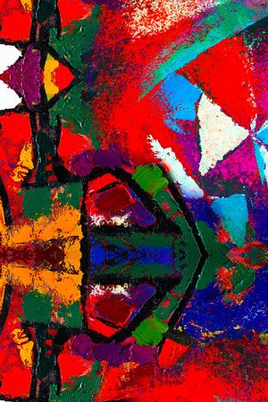 抽象印花华亿平台图片