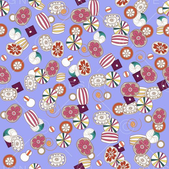 趣味印花华亿平台图片