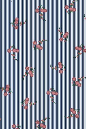 条纹印花华亿平台图片