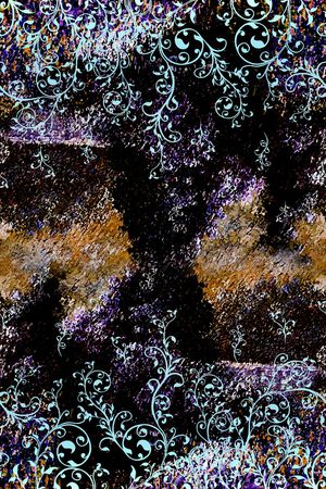 数码定位花印花华亿平台图片