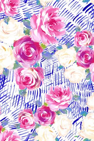 条纹印花华亿平台图片