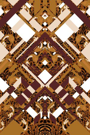 动物纹印花华亿平台图片