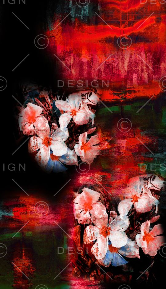 抽象印花华亿平台图片