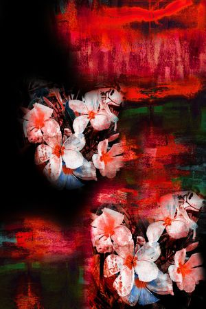 抽象印花华亿平台图片