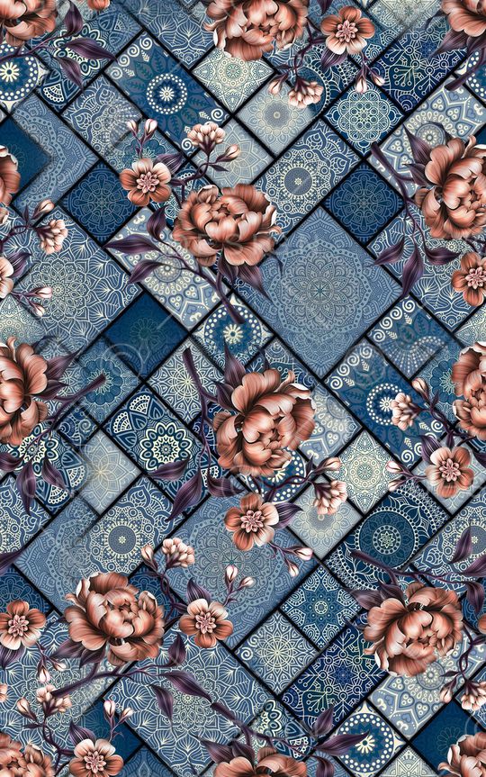 几何印花华亿平台图片