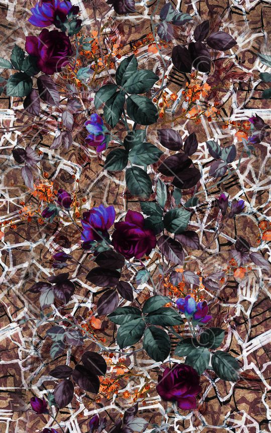 抽象印花华亿平台图片