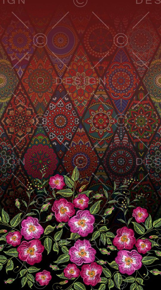 抽象印花华亿平台图片