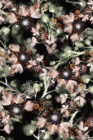 抽象印花华亿平台图片