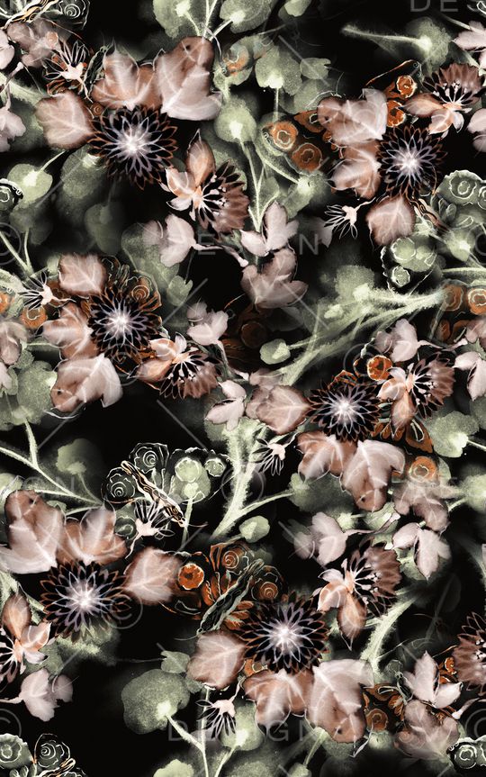 抽象印花华亿平台图片