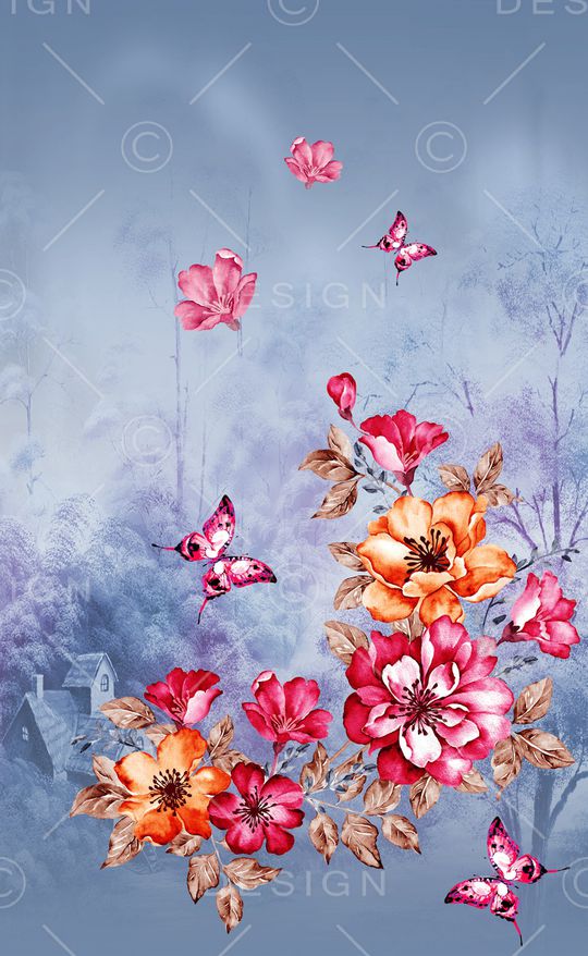 抽象印花华亿平台图片