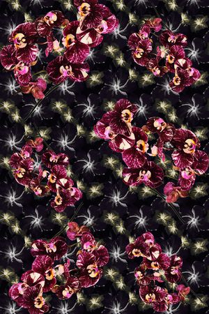 抽象印花华亿平台图片