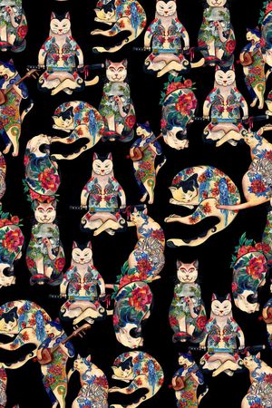 趣味印花华亿平台图片