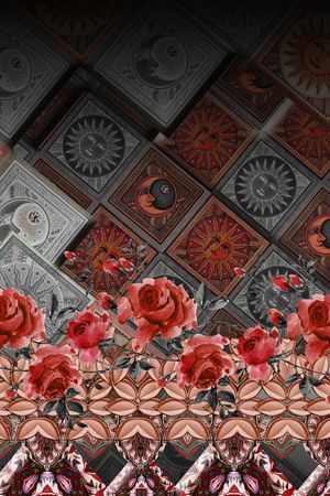 波西米亚印花华亿平台图片