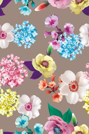 植物印花华亿平台图片