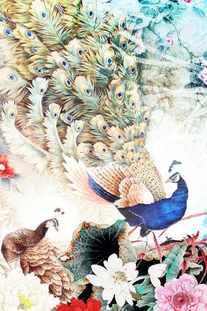 大牌风印花华亿平台图片