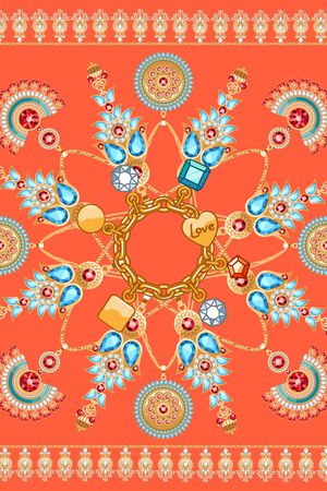 方巾印花华亿平台图片