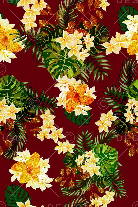 植物印花华亿平台图片