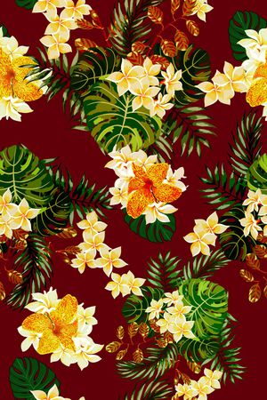 植物印花华亿平台图片