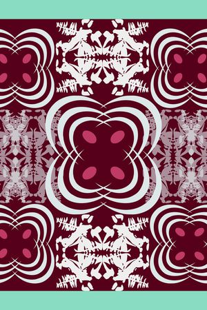 几何印花华亿平台图片