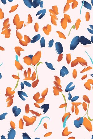 抽象印花华亿平台图片