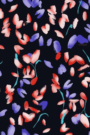 抽象印花华亿平台图片