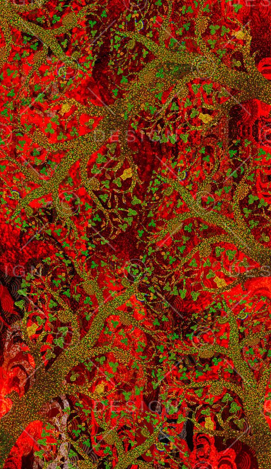 中国风印花华亿平台图片