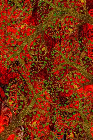 中国风印花华亿平台图片